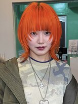スリット(slit)&nbsp;残留しないオレンジカラー ボブレイヤー