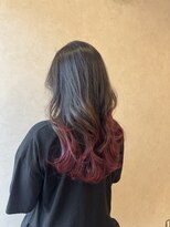 イロ バイ マグ(IRO by Mag)&nbsp;夏カラー♪大人可愛い小顔グラデーションピンクレイヤー