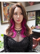 グッドフェローズ キタホリエ(GoodFellas kitahorie)&nbsp;レイヤーで魅せる透明感ハイトーンインナーブリーチ透明感カラー