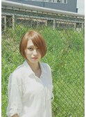 大人可愛い 小顔ショート