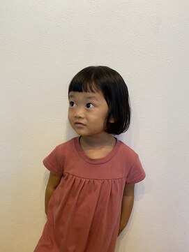 ヘアデザイン シェリ(hair design CHERI) ぱっつん前髪ボブ