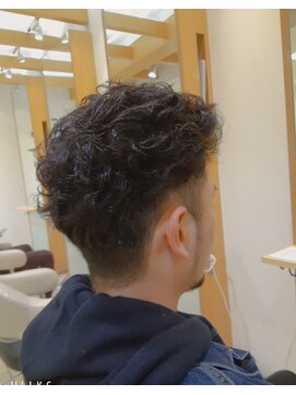 アデイ 大森店(AdAy) ちょい悪アップバンク ワイルドパーマ