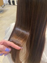 ハピネス 河原町店(Happiness)&nbsp;髪質改善 レイヤーカット ベージュ グレージュ 20代 30代 40代