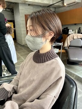 バーチョ(bacio) 20代30代40代◎小顔骨格矯正ショート【麻生/札幌ショート/白髪】