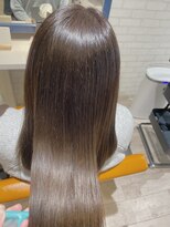 リオールヘア 北千住(LIOR.HAIR)&nbsp;【髪質改善】シームレス×【アディクシー】透明感ベージュ