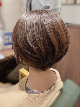 ルームヘア 笹塚店(Room hair) ボブ/グレージュ/大人女性/レイヤー/ショート[笹塚]