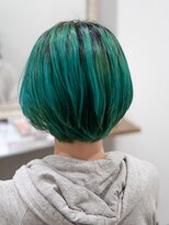 リアン(LIEN)&nbsp;ショートボブ×ターコイズ