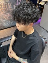 スパークスヘア(Sparks hair)&nbsp;このパーマスタイルさえやっとりゃカッコイイの間違いない！！