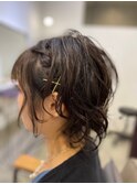 ショートヘアスタイル