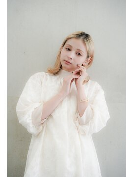 ヴィザヴィ 板橋店(vis a vis) 【ヴィザヴィ板橋】フェミニンブロンドヘア