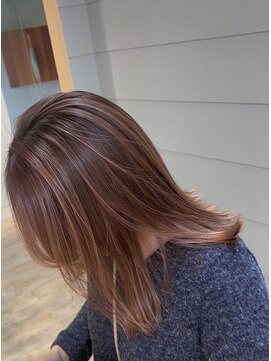 ソイア 春日井店(Soea) ダブルカラーハイライト　ピンクハイライト