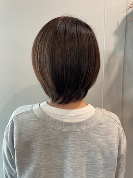 ニコ(NiCO) アロマカラー、お白髪予防で艶々♪春色ベージュブラウン