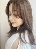 20/30代顔まわりカットフェイスレイヤー後れ毛カットレイヤー
