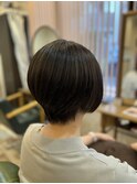 前下がりショートボブ