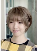 大人かわいい丸美ショート
