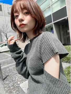 ロイジー(roijir) 【表参道roijir】　レイヤーボブ×ナチュラルベージュ