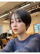 サンドエス 銀座(sand S)&nbsp;短めハンサムマッシュ大人可愛い20代30代40代似合わせカット