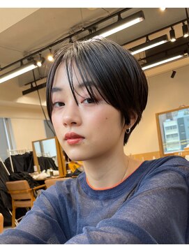 サンドエス 銀座(sand S) 短めハンサムマッシュ大人可愛い20代30代40代似合わせカット