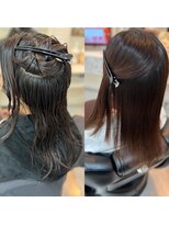 ワンヘアーアシスト(ONE HAIR assist) 【ONE HAIR】ONEHAIR式艶髪特化縮毛矯正☆