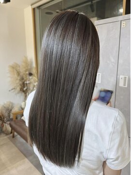 レオン(Re:ON) ハイライトカラー×グレージュ