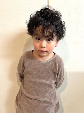 ルーツ ヘア デザイン(roots hair design) 西区新町美容室★roots★キッズカット★激可愛パーマ