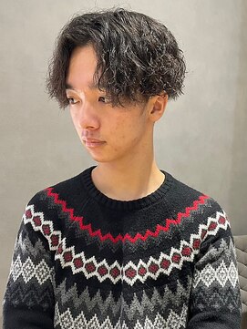 ジルバイジアン(JILL by GIEN) センターパート/メンズパーマ/ツイストスパイラル