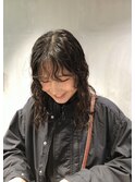 ゆるめカジュアルパーマ