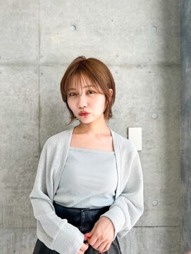 アンバー 池袋(amber) 結べるボブ/ミルクティーベージュ/外ハネ[池袋駅]