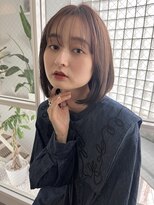 ミリア(MILIA)&nbsp;大人可愛いタッセル風ボブ20代30代40代レイヤーボブ