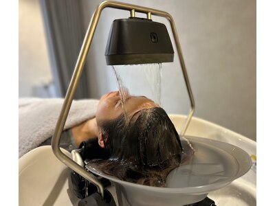9５%の方が眠ってしまう新感覚の頭浸浴ヘッドスパ。