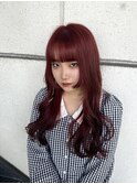 姫カットレイヤー×カーディナルレッド