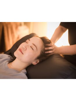 水やオイルを使わない、プロのヘッドスパ二ストが在籍◎日頃の疲れを癒し健康な美を手に入れませんか？