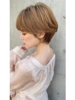 プランタン(hair garden PRINTEMPS byflammeum) 大人ショートボブ×マロンベージュ【海老名】