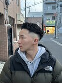 #ベリーショート#ダークアッシュ#ニュアンスパーマ#韓国マッシュ