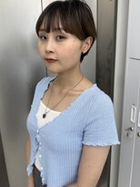 ビューナゴヤ 名駅(VIEW NAGOYA)&nbsp;前髪カタログ/イメチェンスタイル／ウェーブパーマ/こなれミディ