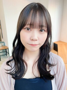 アイティー バイ アルバム 中野店(IT by ALBUM) 透明感カラー前髪オリーブカラー_ba480691