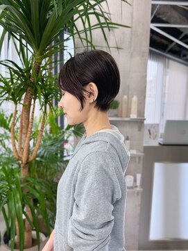 エヴァン(HEVIN) 大人ショート☆オリーブブラウン