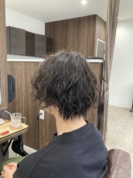 ミミックヘアー(MiMic hair) メンズ波巻きミディアム