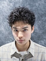 テクト バイアッシュ 吉祥寺店(Tect by Ash) スパイキーショートピンパーマアップバングショート