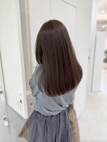 ガレリア 名駅オーキッドビル店(GALLARIA)&nbsp;シアーブラウンベージュ系カラーツヤロング髪質改善