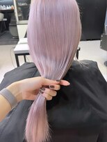 ペレ 渋谷(PELE)&nbsp;イメチェン/ホワイトブロンド/外ハネボブ/ワイドバング/渋谷