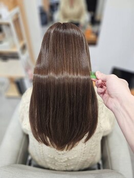 ツナグ(TSUNAGU)の写真/寄り添ったカウンセリング×高技術であなたのなりたい姿を叶えます◎毛先まで指通りの良いうるツヤ髪に＊