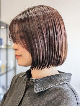 ケーオーエスビューティー(K O S beauty) シースルーバングボブ！