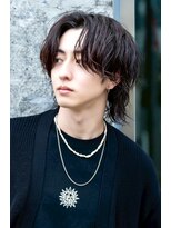 ワンズナゴヤ 名古屋栄店(ONE's NAGOYA) 韓国マッシュスペインカールスパイーキーショートブルーブラック