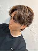 ▽フェザーショート　外国人風カラー