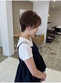 大人の女性ハンサムショート 里見美穂