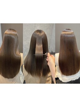 朝5分の奇跡。触れた瞬間、違いがわかる。大人女子のための進化系【美髪矯正】！