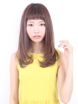 ヘアーメイクガーデン(hair&make garden)の写真/髪のお悩み解決!髪質やクセに合わせた施術で、艶感のある美ストレートが叶う♪髪に優しい自然な仕上がり◎