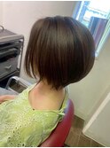 ビフォ-あり★丸みショートボブ/小顔カット/イメチェン/ママ世代
