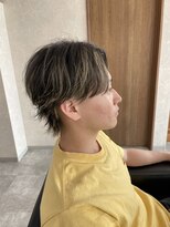 メンズ グレネイド(MENS GRENADE)&nbsp;メンズカット/メッシュ/パーマ風